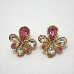 ❌ Sold YSL Yves Saint Laurent Vintage Gold Plated Clip-On Earrings | Rare ❌